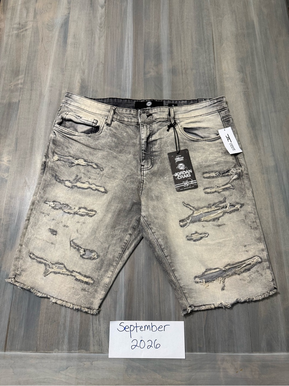 Men’s denim shorts